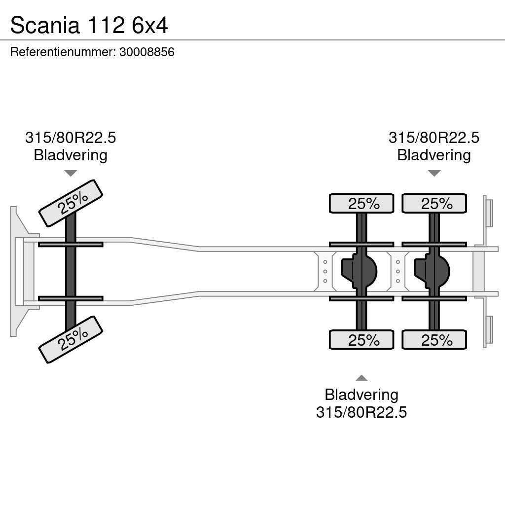 Scania 112 6x4 キャブ付きシャーシ