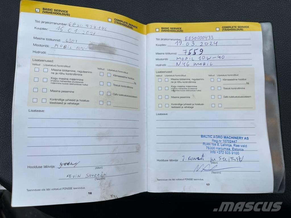 Ponsse Elk フォワーダー