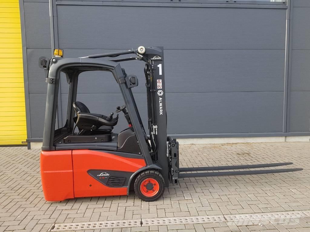 Linde E16C バッテリーフォークリフト