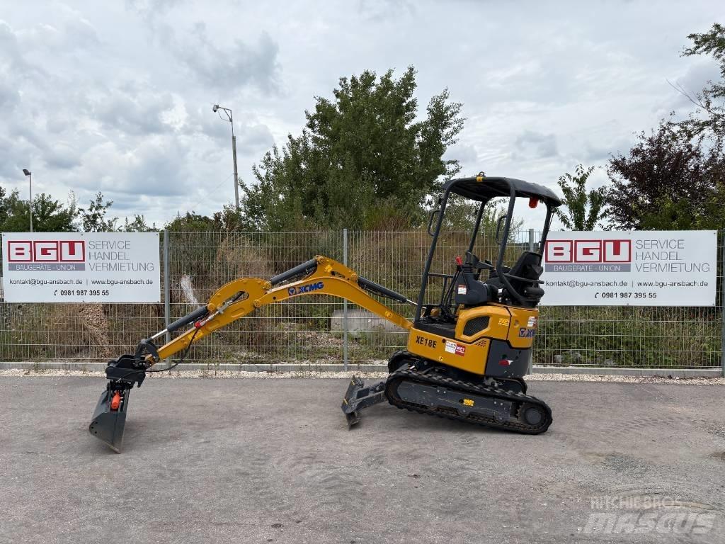 XCMG XE 18 E ミニ油圧ショベル 7t以下（ミニユンボ・ミニディガー）