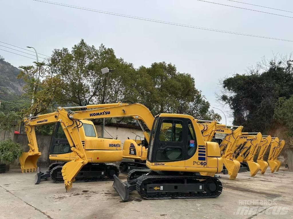 Komatsu PC 60-7 ミニ油圧ショベル 7t以下（ミニユンボ・ミニディガー）