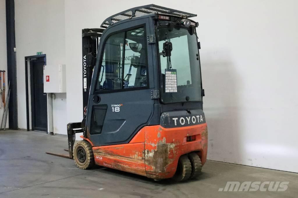 Toyota 8FBE18T バッテリーフォークリフト