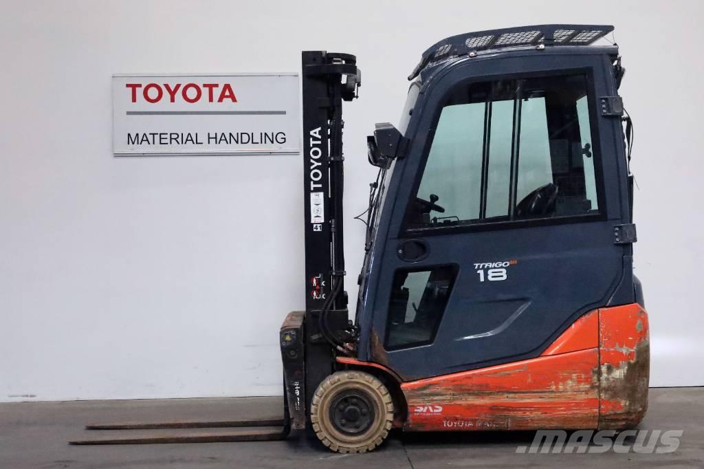 Toyota 8FBE18T バッテリーフォークリフト