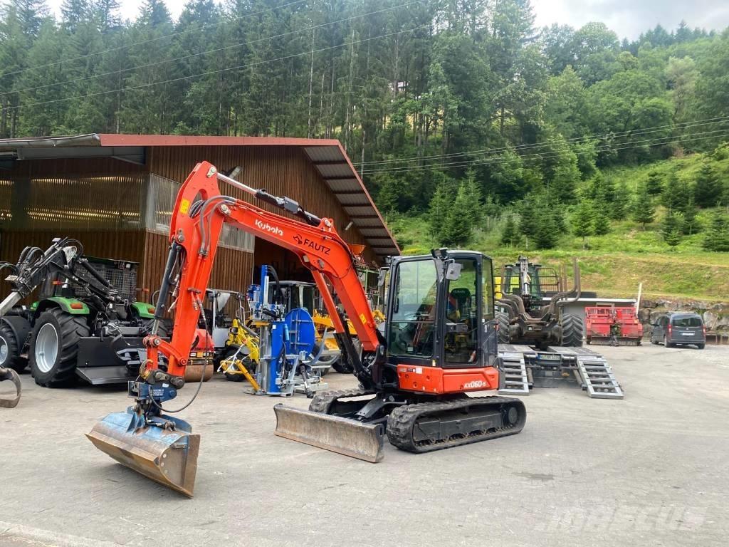 Kubota KX 060-5 ミニ油圧ショベル 7t以下（ミニユンボ・ミニディガー）