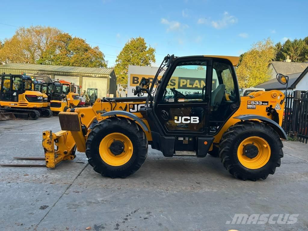 JCB 533-105 テレスコーピックハンドラー