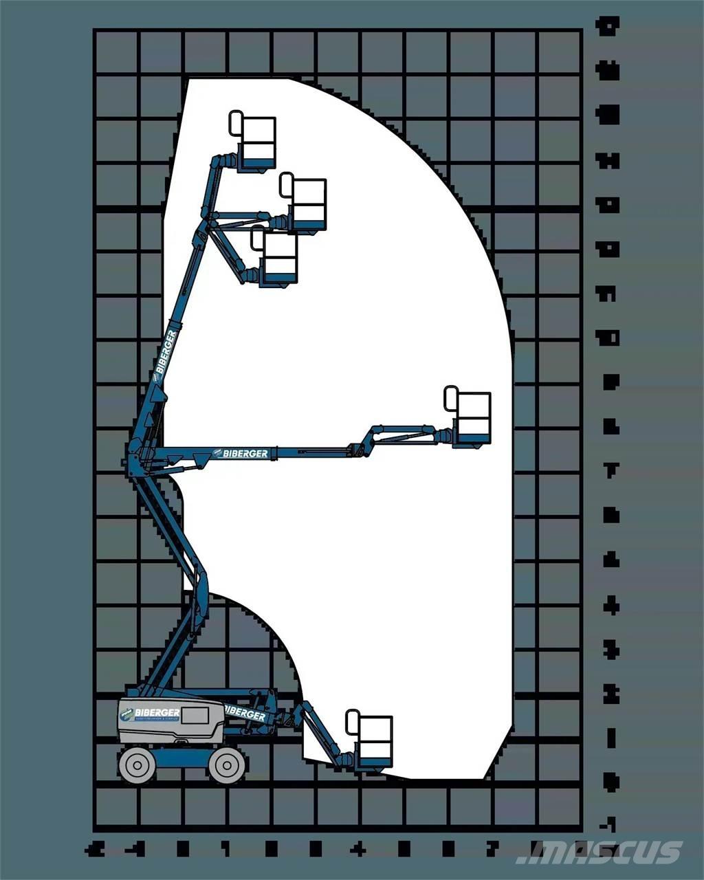 JLG E450AJ ブームリフト　屈伸型