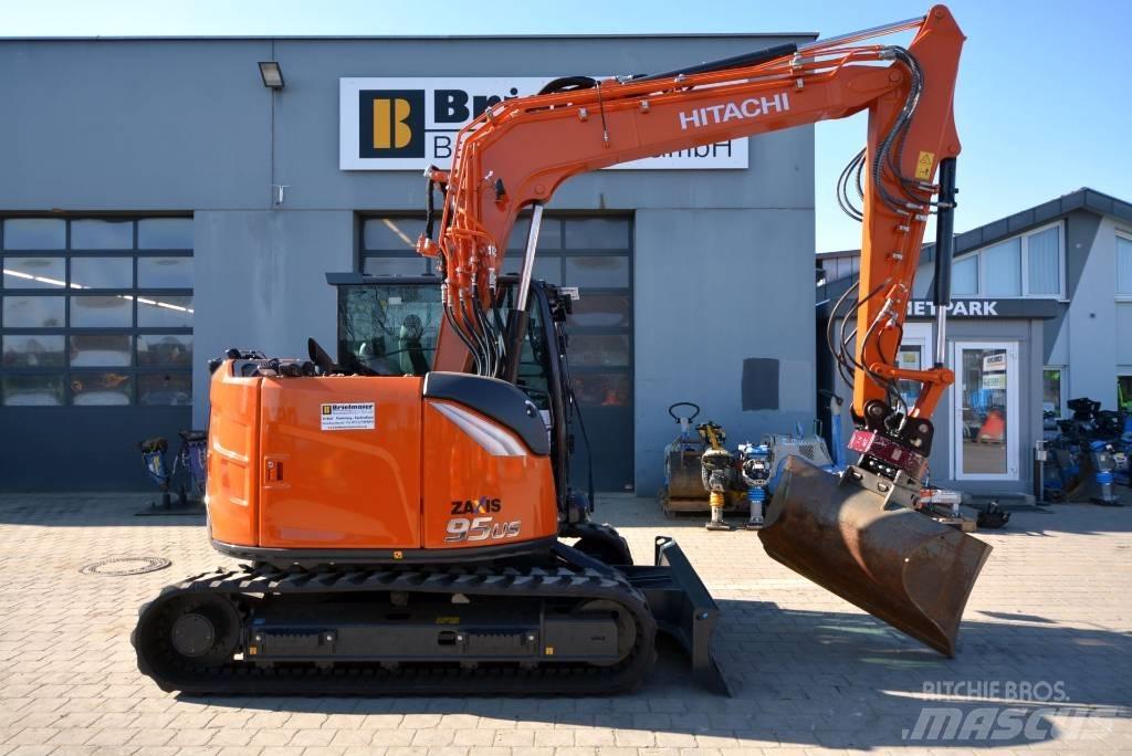 Hitachi ZX 95 US-7 中型油圧ショベル 7ｔ-12ｔ（ユンボ・パワーショベル・バックホー）
