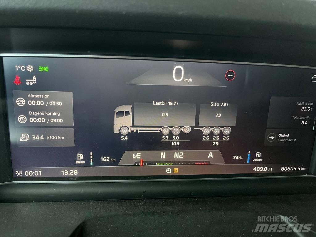Volvo FH16 550 8x4 ダンプ