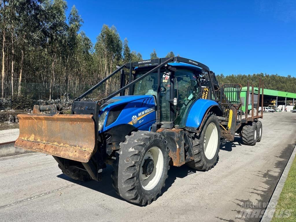 New Holland T 6.180 フォワーダー