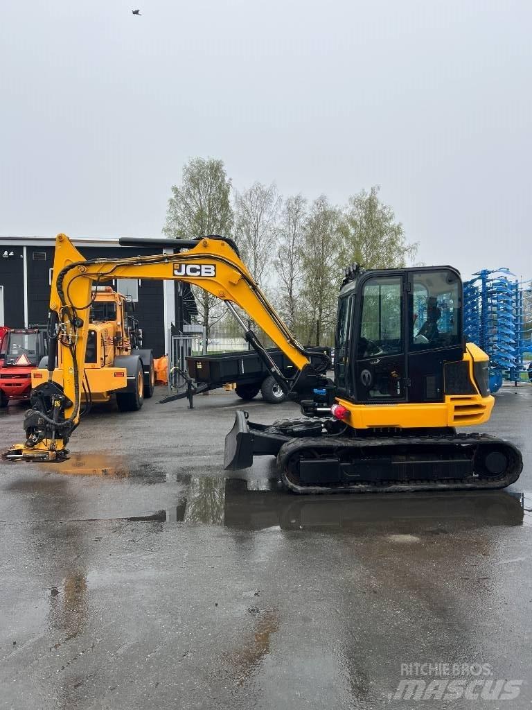 JCB 86 C-1 eco 中型油圧ショベル 7ｔ-12ｔ（ユンボ・パワーショベル・バックホー）