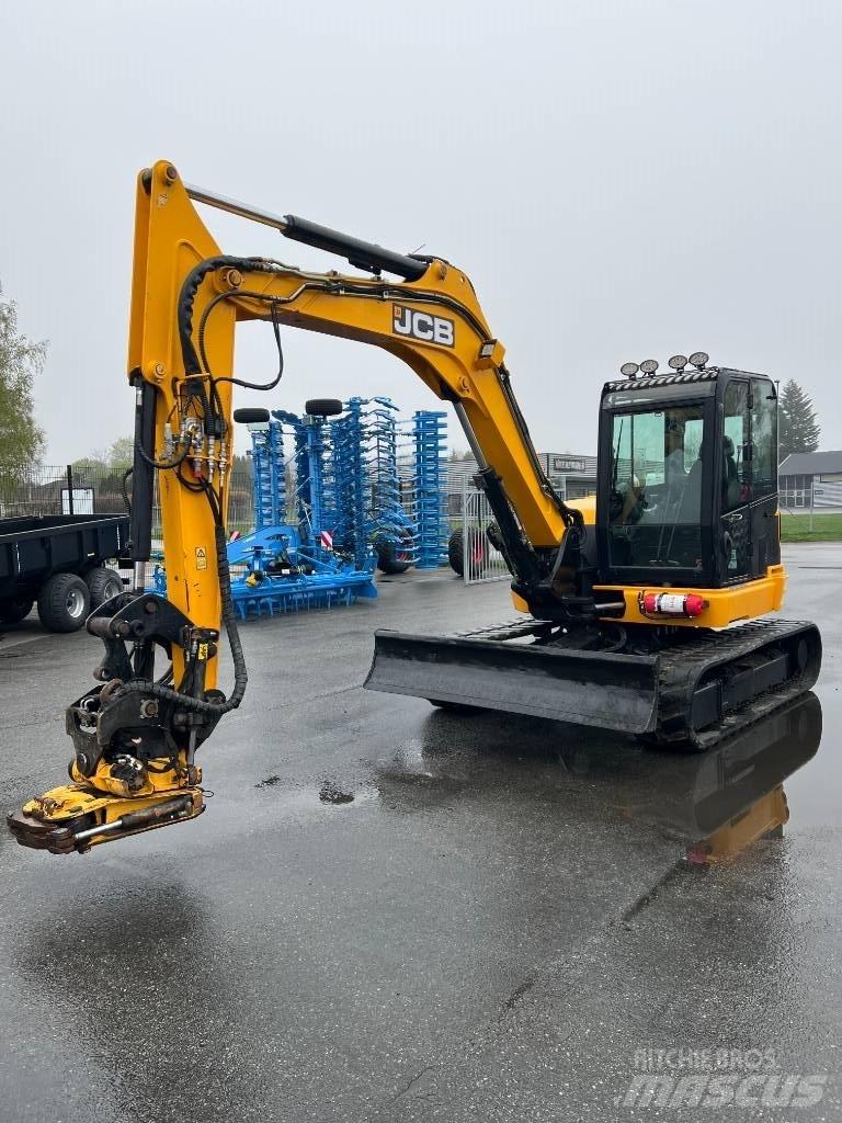 JCB 86 C-1 eco 中型油圧ショベル 7ｔ-12ｔ（ユンボ・パワーショベル・バックホー）