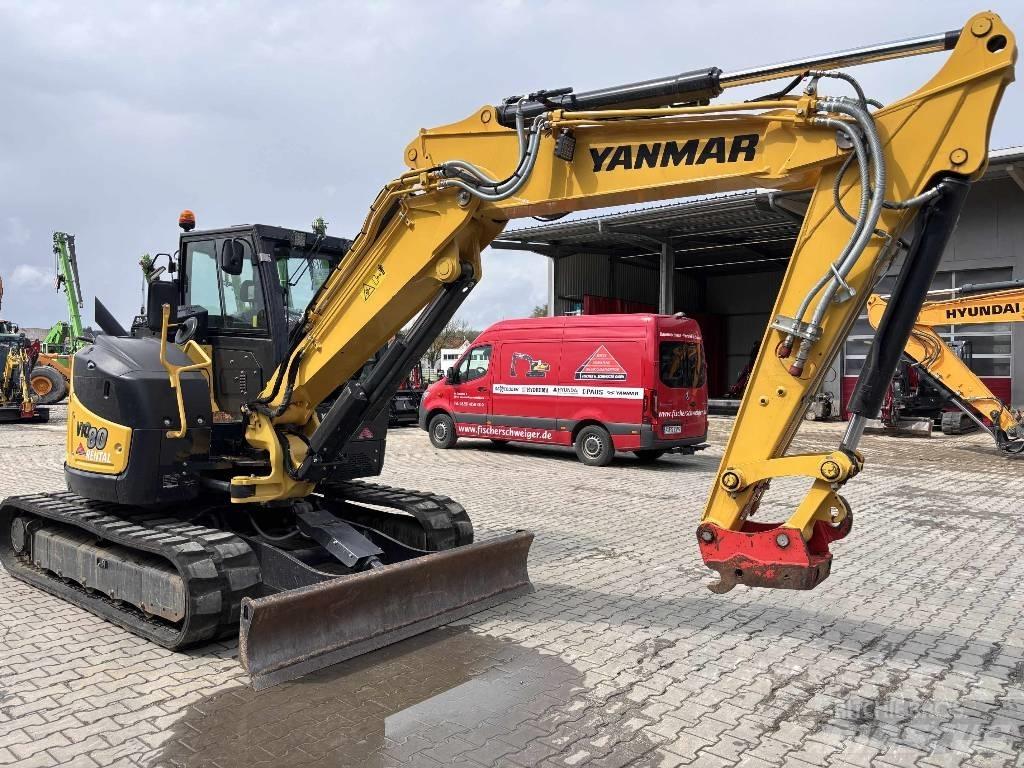 Yanmar VIO 80-2PB 中型油圧ショベル 7ｔ-12ｔ（ユンボ・パワーショベル・バックホー）