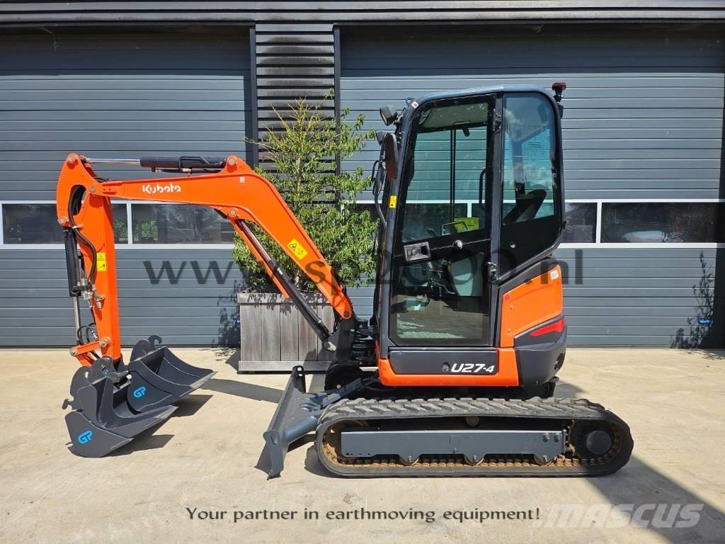 Kubota U 27-4 ミニ油圧ショベル 7t以下（ミニユンボ・ミニディガー）