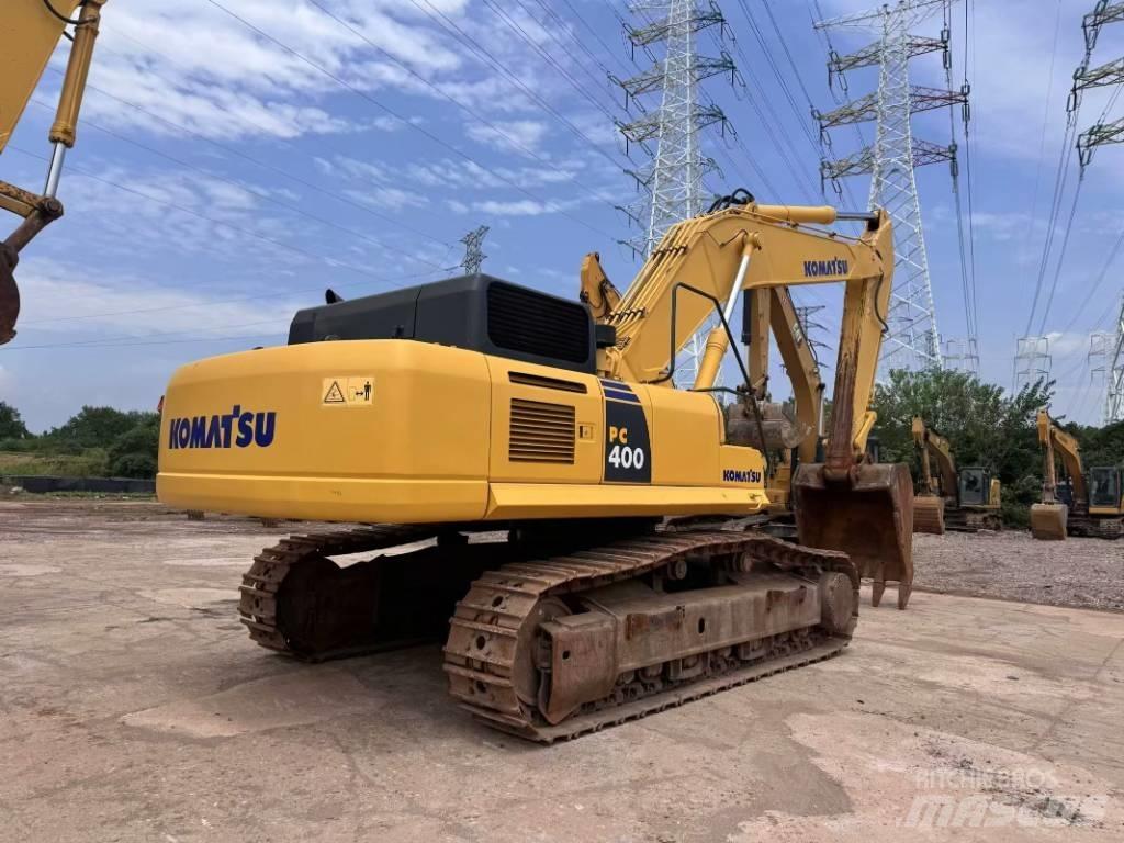 Komatsu PC 400-8 水陸両用油圧ショベル、ユンボ