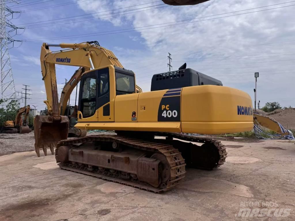 Komatsu PC 400-8 水陸両用油圧ショベル、ユンボ
