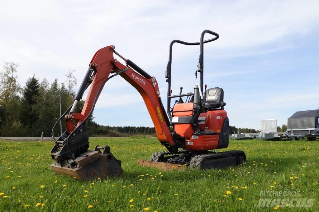 Kubota U10-3 ミニ油圧ショベル 7t以下（ミニユンボ・ミニディガー）