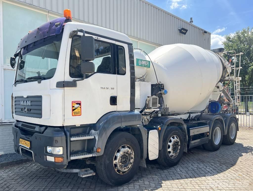 MAN TGA 32.360       9m3 ミキサー車