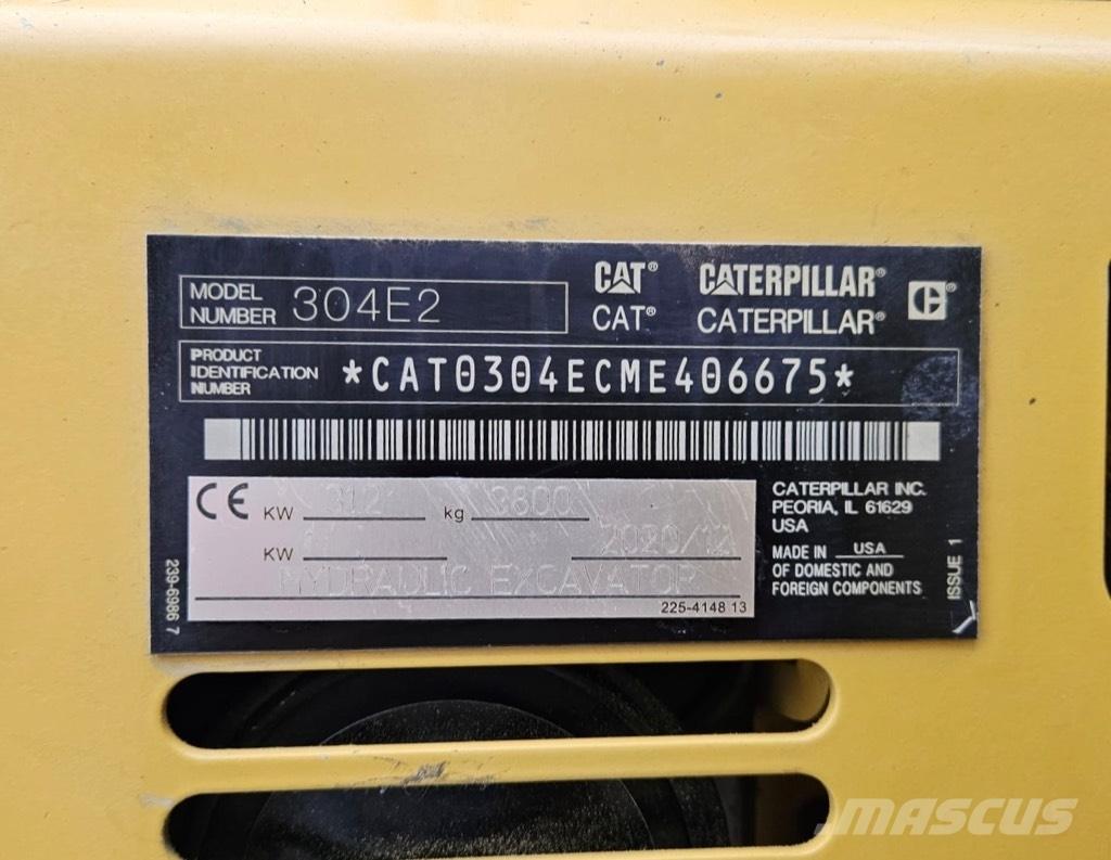 CAT 304 E 2 ミニ油圧ショベル 7t以下（ミニユンボ・ミニディガー）