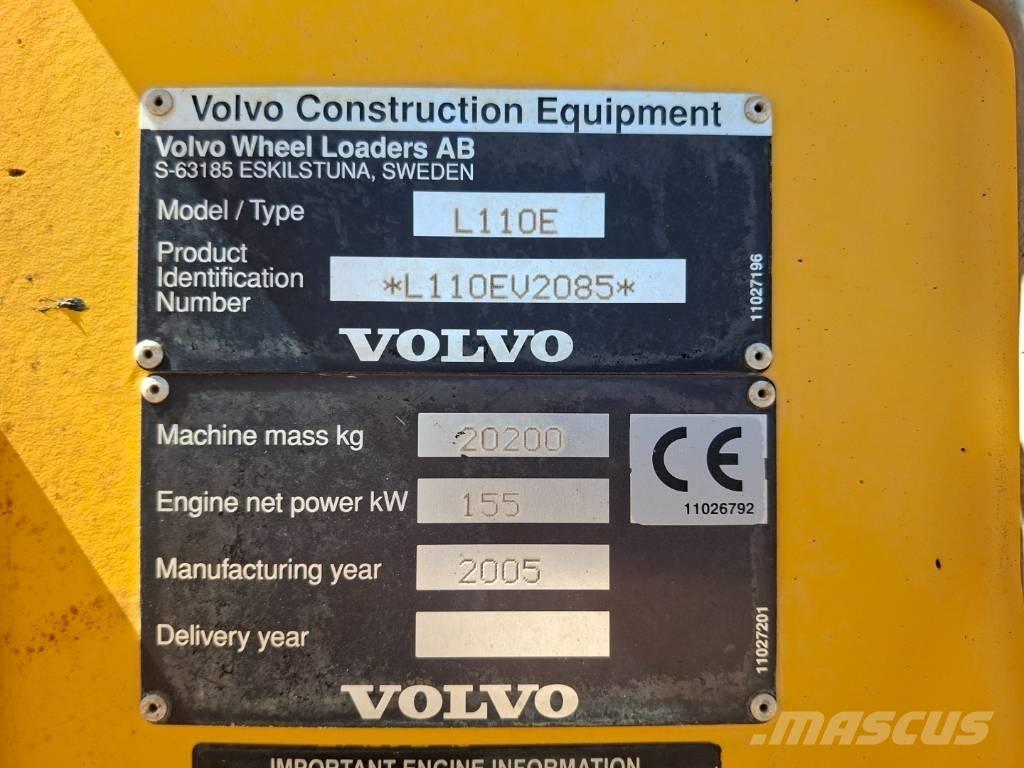 Volvo L 110 E ホイールローダー・タイヤショベル
