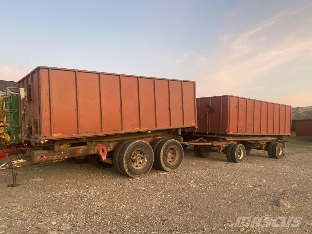 Scania vogntræk ダンプトレーラー