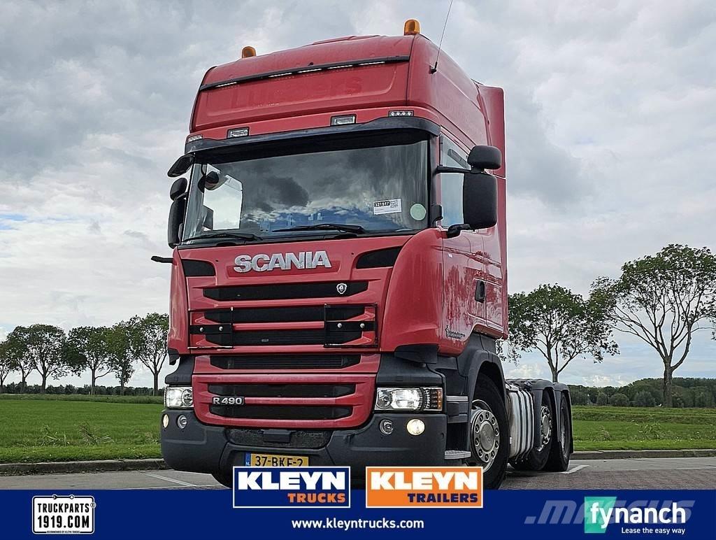 Scania R490 中古トラクターヘッド | トレーラーヘッド