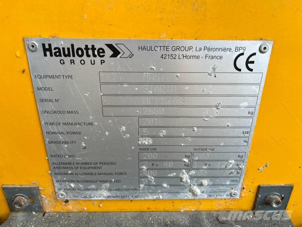 Haulotte Star 10 垂直昇降型リフト