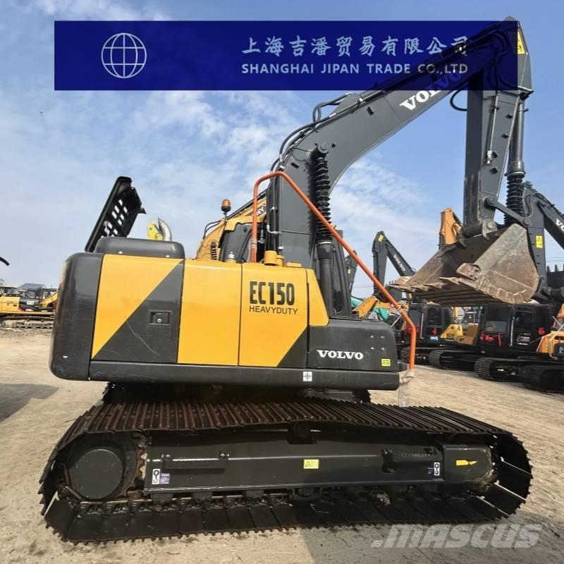 Volvo EC 150 中型油圧ショベル 7ｔ-12ｔ（ユンボ・パワーショベル・バックホー）