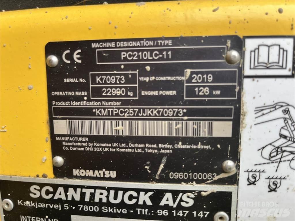 Komatsu PC210LC-11 大型油圧ショベル12t以上（パワーショベル・ユンボ）