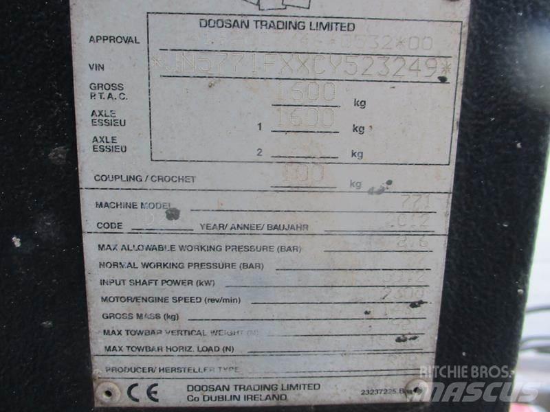 Doosan 7 / 71 - N コンプレッサー