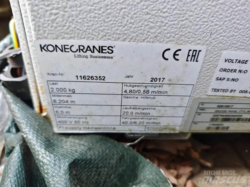 Konecranes 2 Ton オーバーヘッド、ガントリークレーン