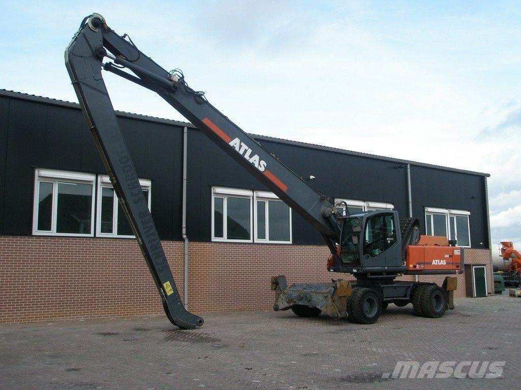 Atlas 350MH 廃棄物／工業産廃処理機