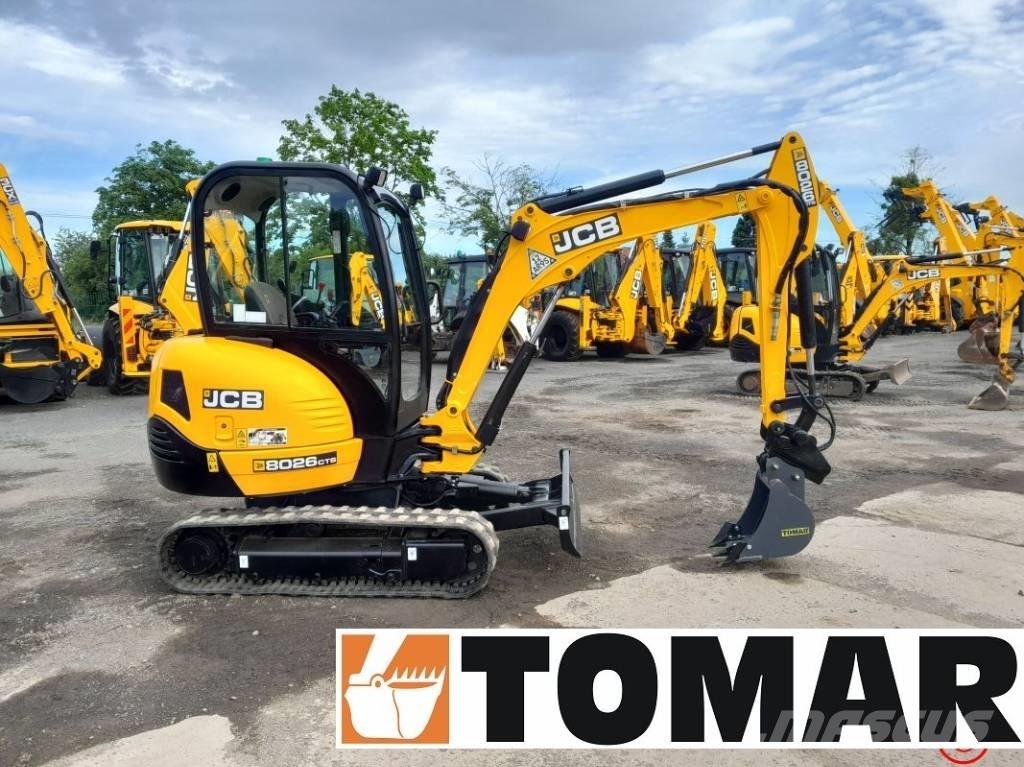 JCB 8026 CTS ミニ油圧ショベル 7t以下（ミニユンボ・ミニディガー）