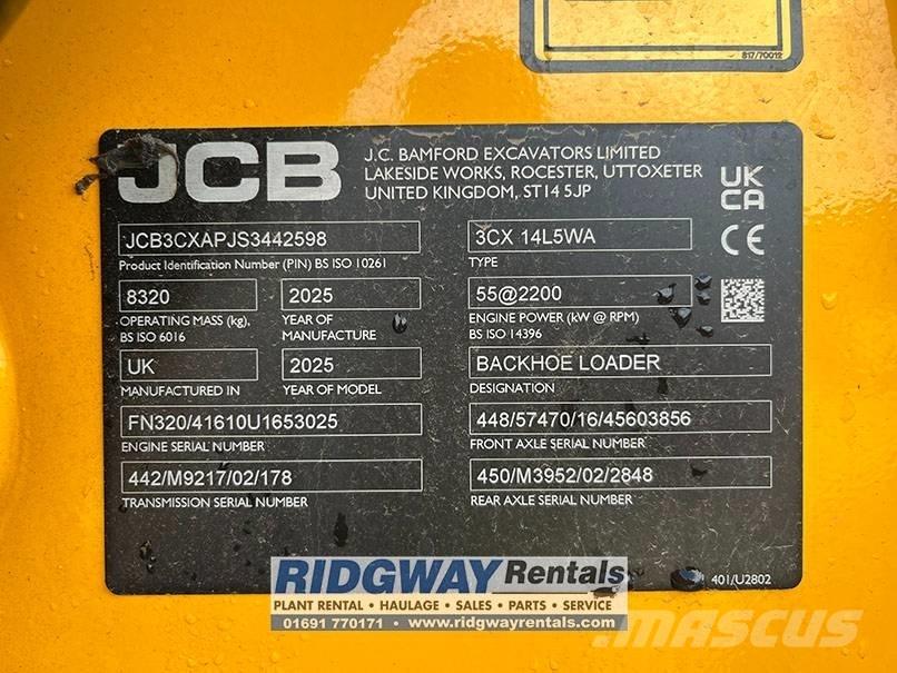 JCB 3 CX バックホーローダー