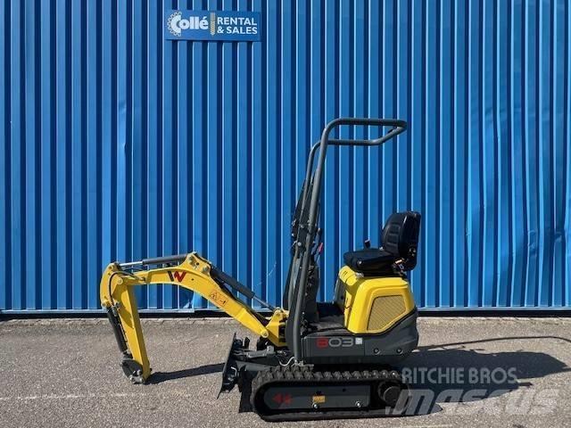 Wacker Neuson 803 ミニ油圧ショベル 7t以下（ミニユンボ・ミニディガー）