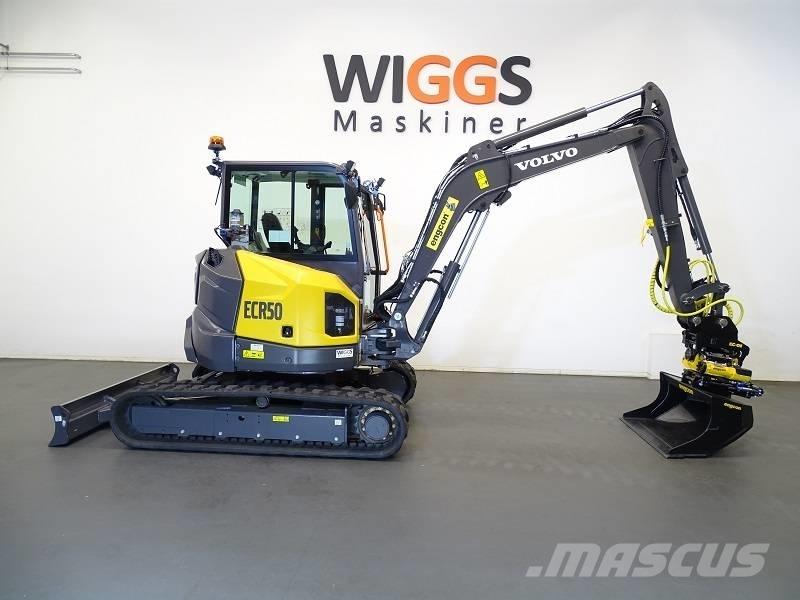 Volvo ECR50F ミニ油圧ショベル 7t以下（ミニユンボ・ミニディガー）