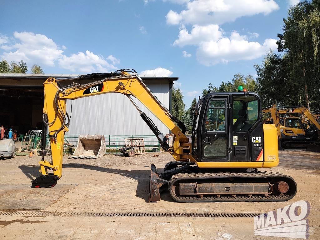 CAT 308 E 2 CR 中型油圧ショベル 7ｔ-12ｔ（ユンボ・パワーショベル・バックホー）