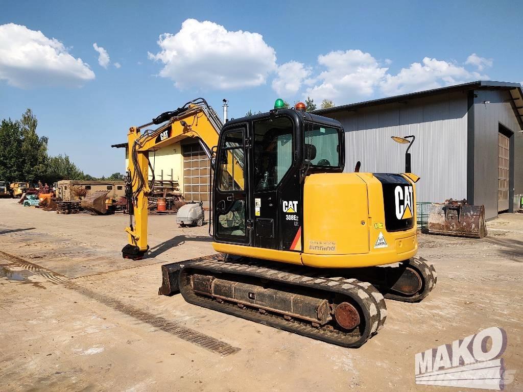 CAT 308 E 2 CR 中型油圧ショベル 7ｔ-12ｔ（ユンボ・パワーショベル・バックホー）