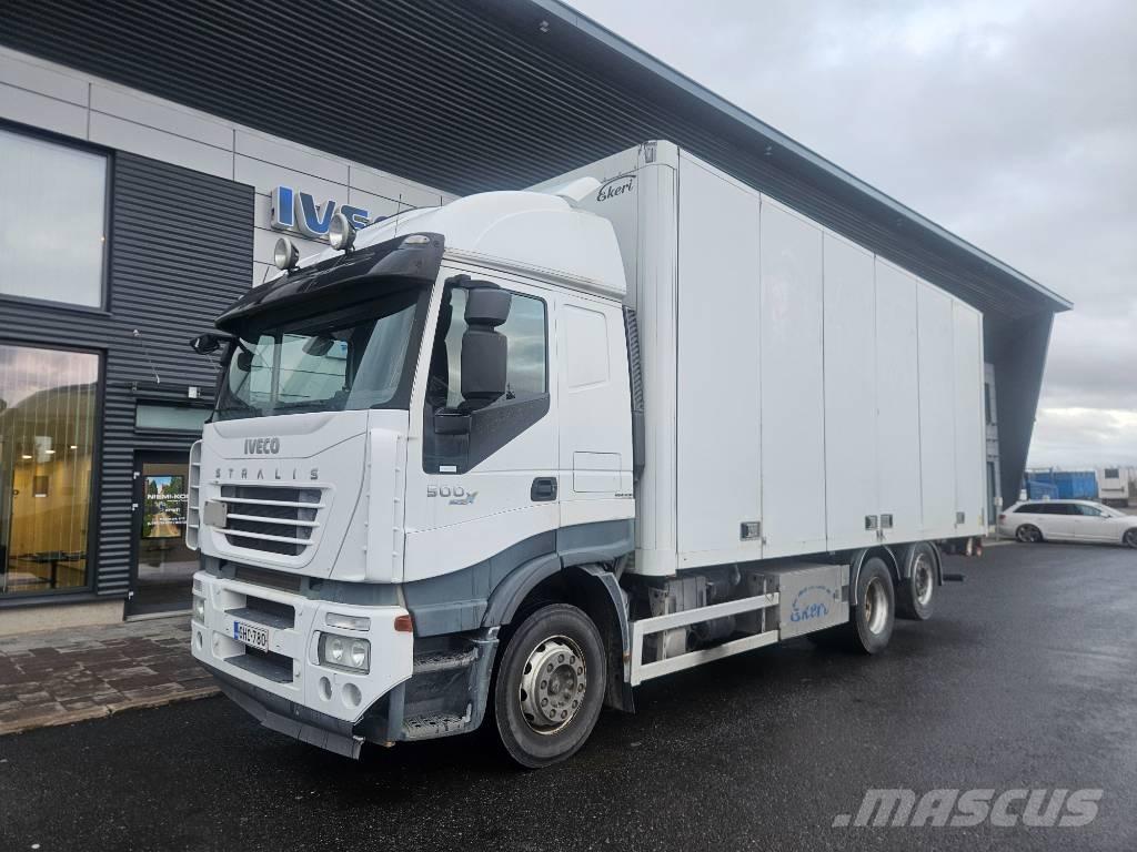 Iveco Stralis 6x2 ボックスボディー、ウイング、箱車