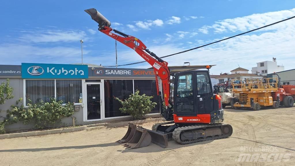 Kubota KX 060-5 ミニ油圧ショベル 7t以下（ミニユンボ・ミニディガー）