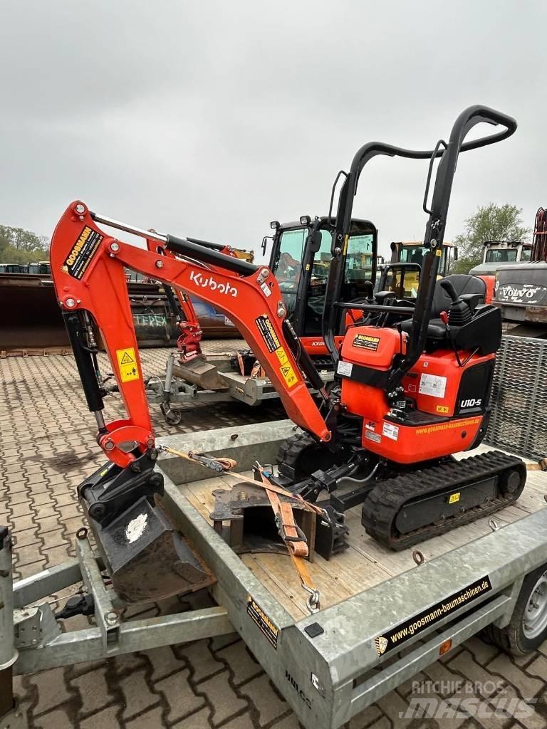 Kubota U 10-5 ミニ油圧ショベル 7t以下（ミニユンボ・ミニディガー）