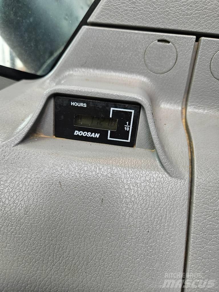 Doosan DX 160 W ホイール式油圧ショベル（パワーショベル・ユンボ・バックホー）