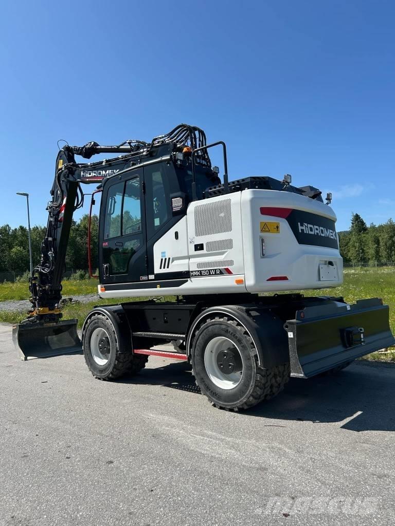 Hidromek HMK 150 WR ホイール式油圧ショベル（パワーショベル・ユンボ・バックホー）