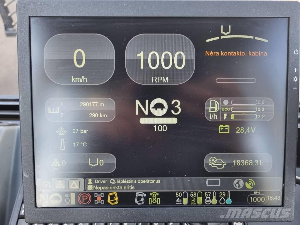 Komatsu 845 フォワーダー