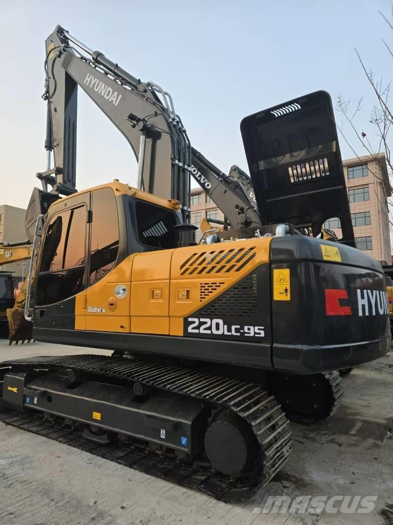 Hyundai 220-9 中型油圧ショベル 7ｔ-12ｔ（ユンボ・パワーショベル・バックホー）