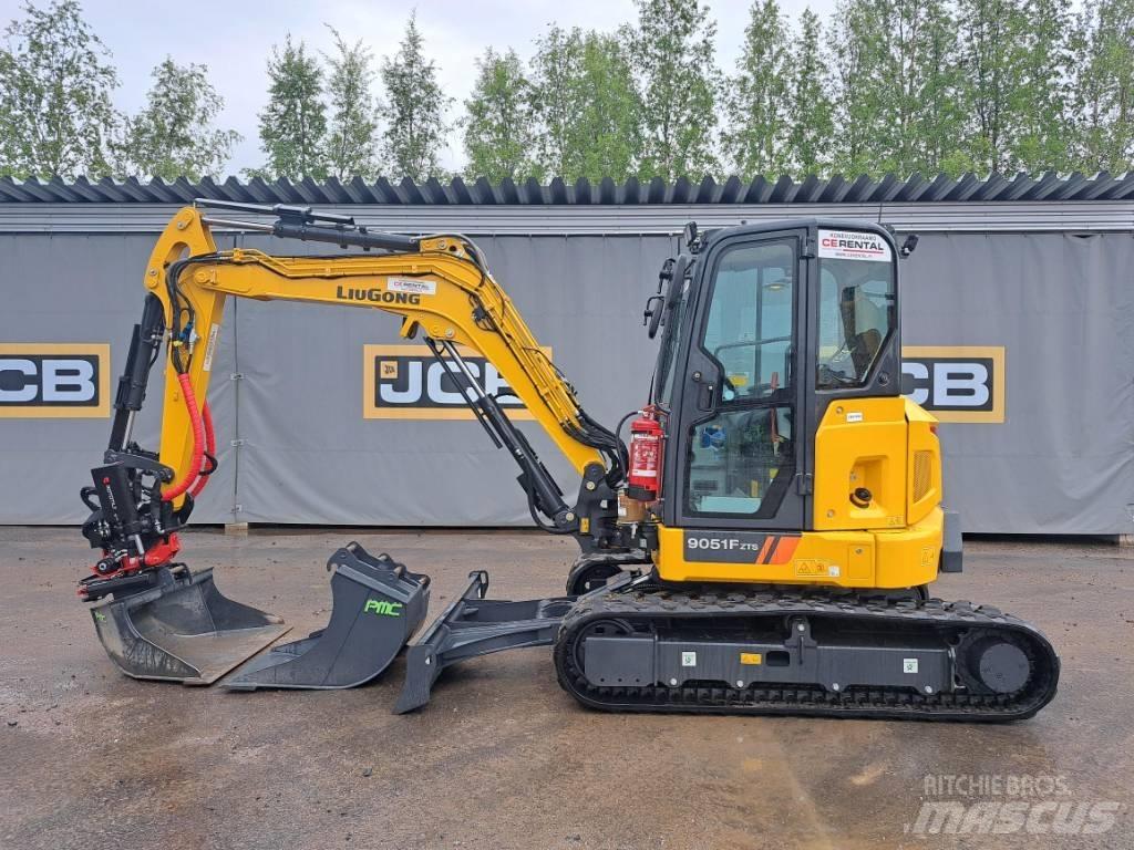 LiuGong 9051 ZTS ミニ油圧ショベル 7t以下（ミニユンボ・ミニディガー）