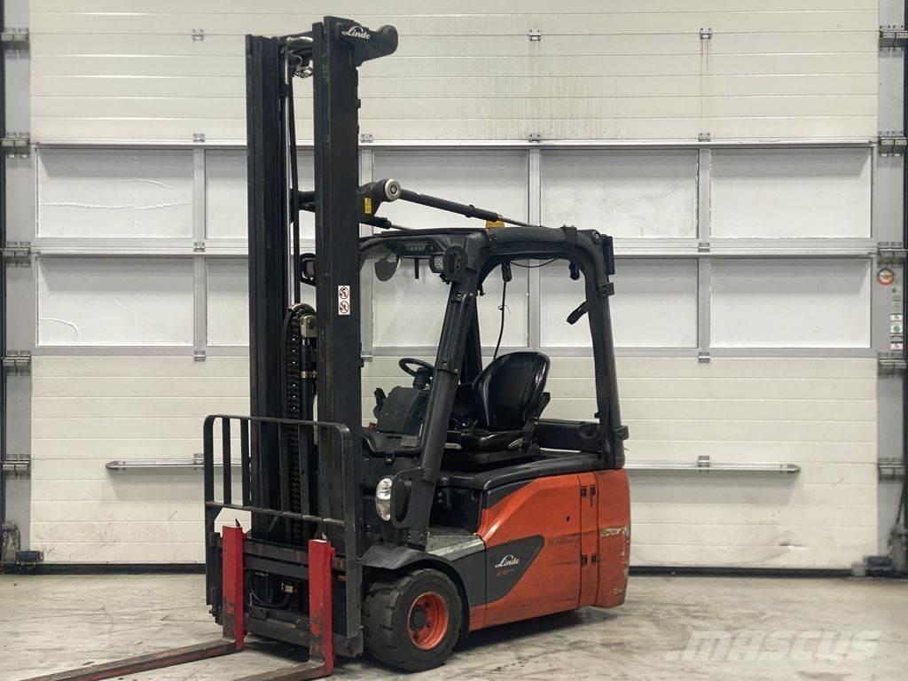 Linde E18-02 バッテリーフォークリフト