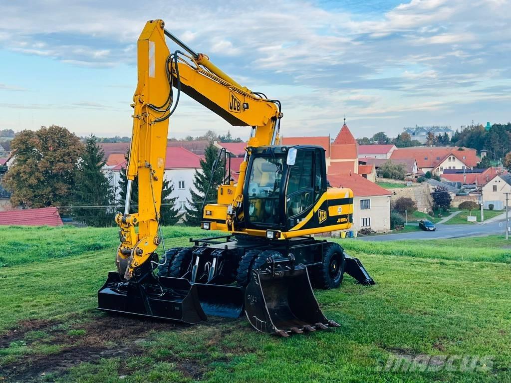 JCB JS 160 W ホイール式油圧ショベル（パワーショベル・ユンボ・バックホー）