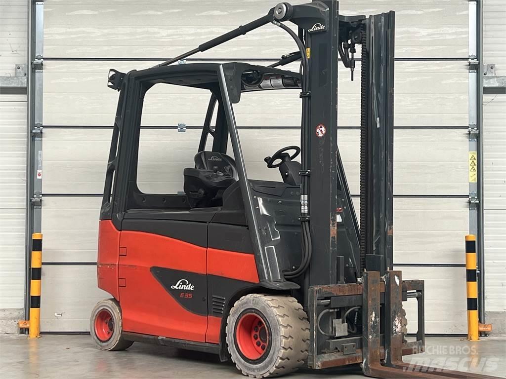 Linde E35HL-01 バッテリーフォークリフト