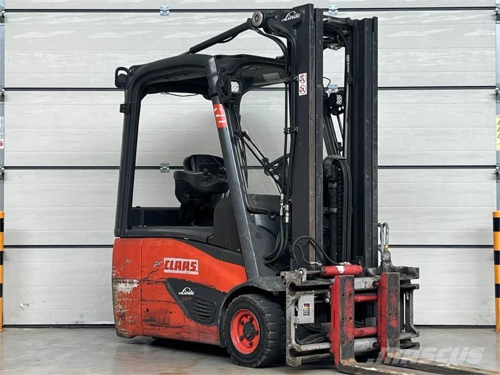 Linde E16 バッテリーフォークリフト