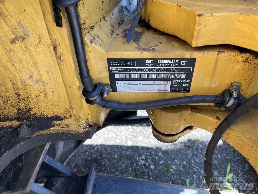 CAT 308 D 中型油圧ショベル 7ｔ-12ｔ（ユンボ・パワーショベル・バックホー）